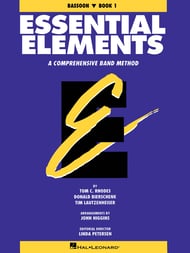 Essential Elements, Book 1 Bassoon band method book cover